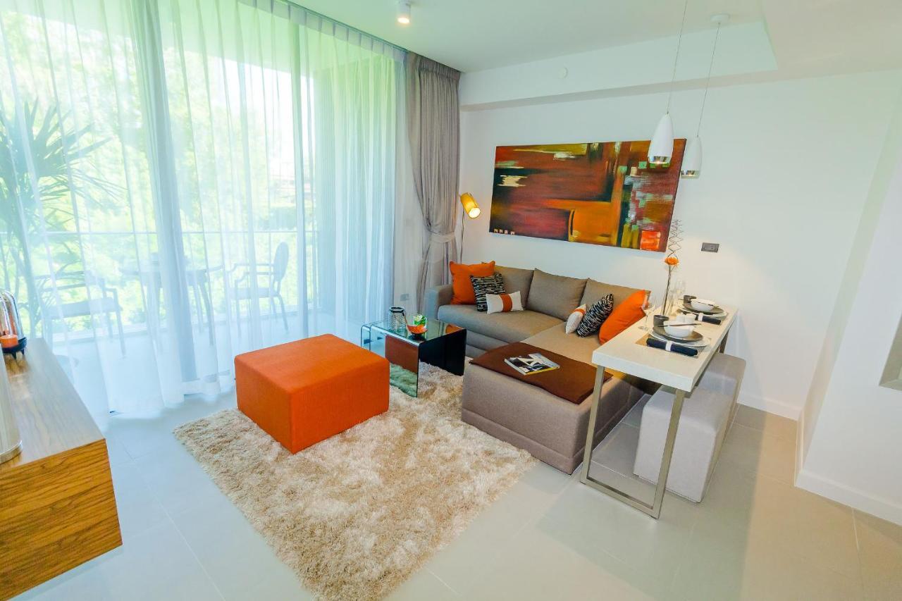 Oceanstone By Holy Cow, 2-Br, 75 M2, Garden View Apartment หาดบางเทา ภายนอก รูปภาพ